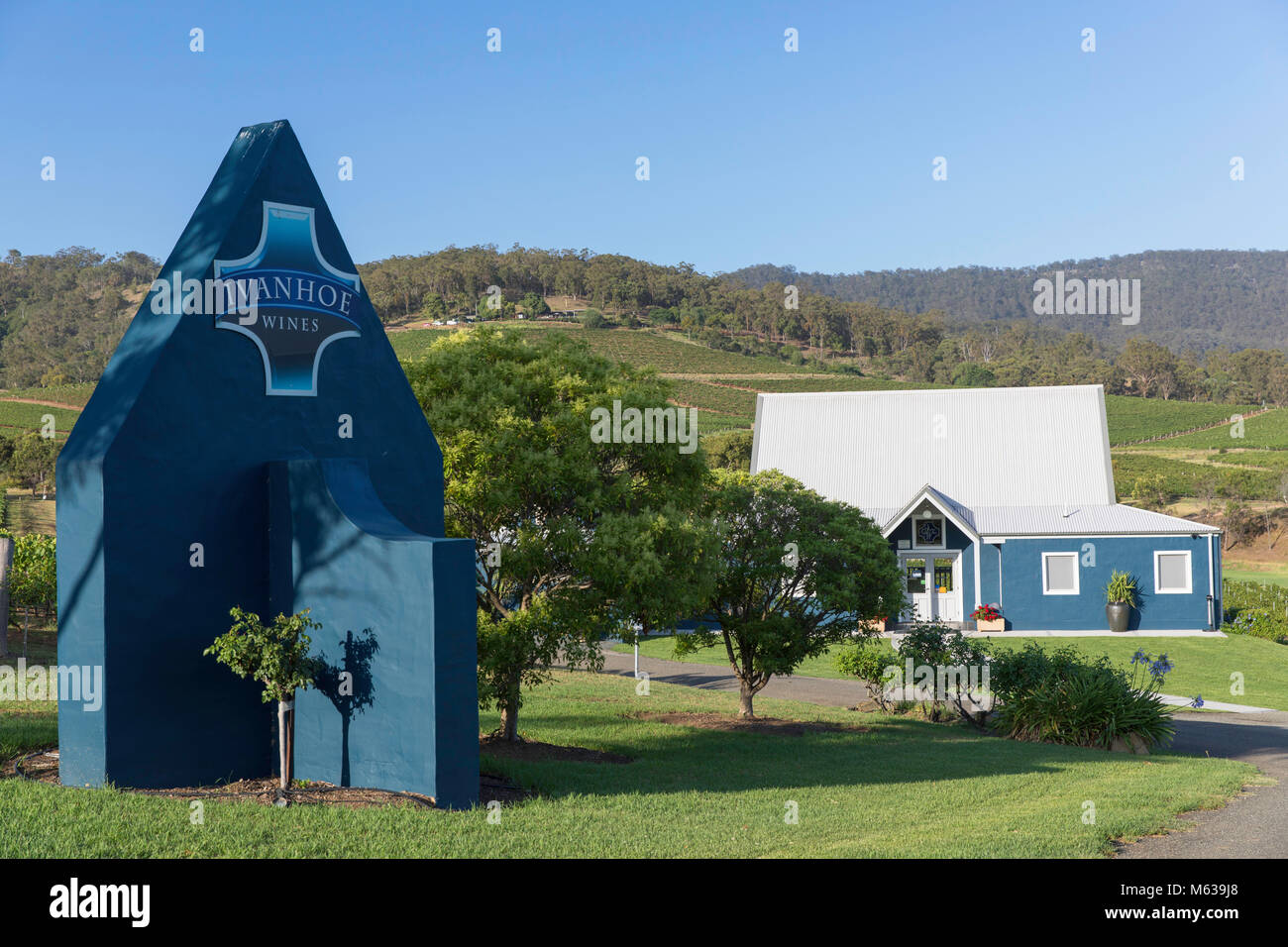 Ivanhoe Weingut, Hunter Valley, New South Wales, Australien Stockfoto