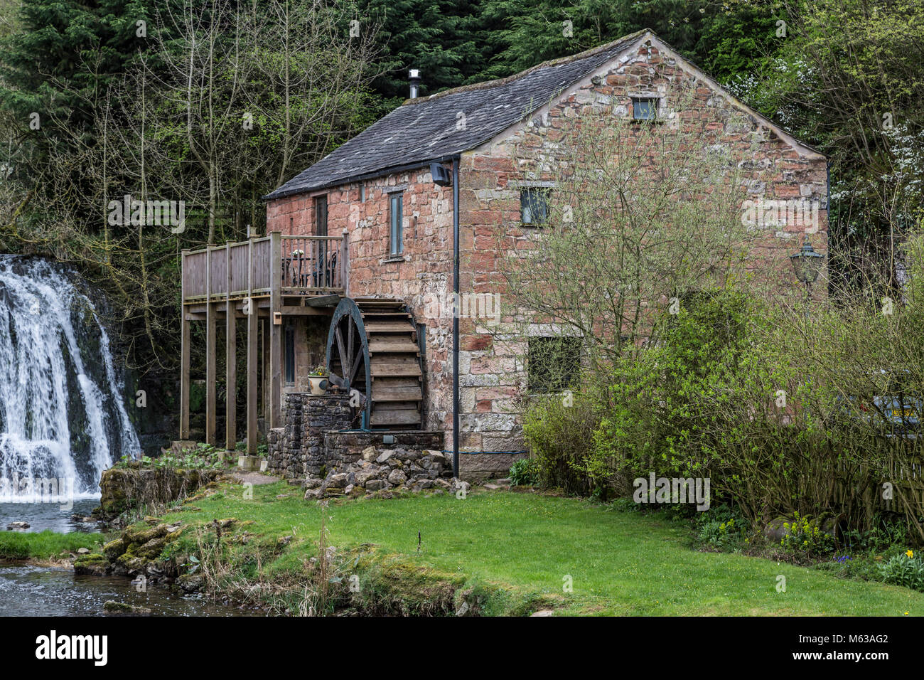 Rutter Kraft Wassermühle, Cumbria Stockfoto