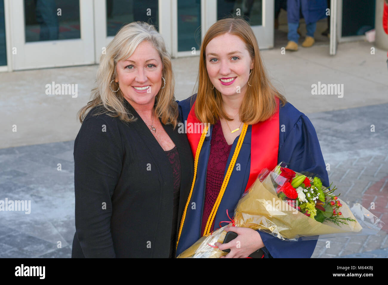 Universität von Illinois Chicago Abschlussfeier 2017 Stockfoto