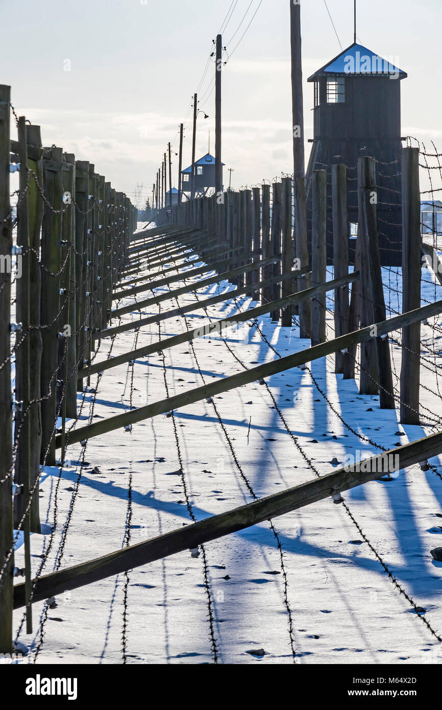 Majdanek in Lublin, Polen Stockfoto