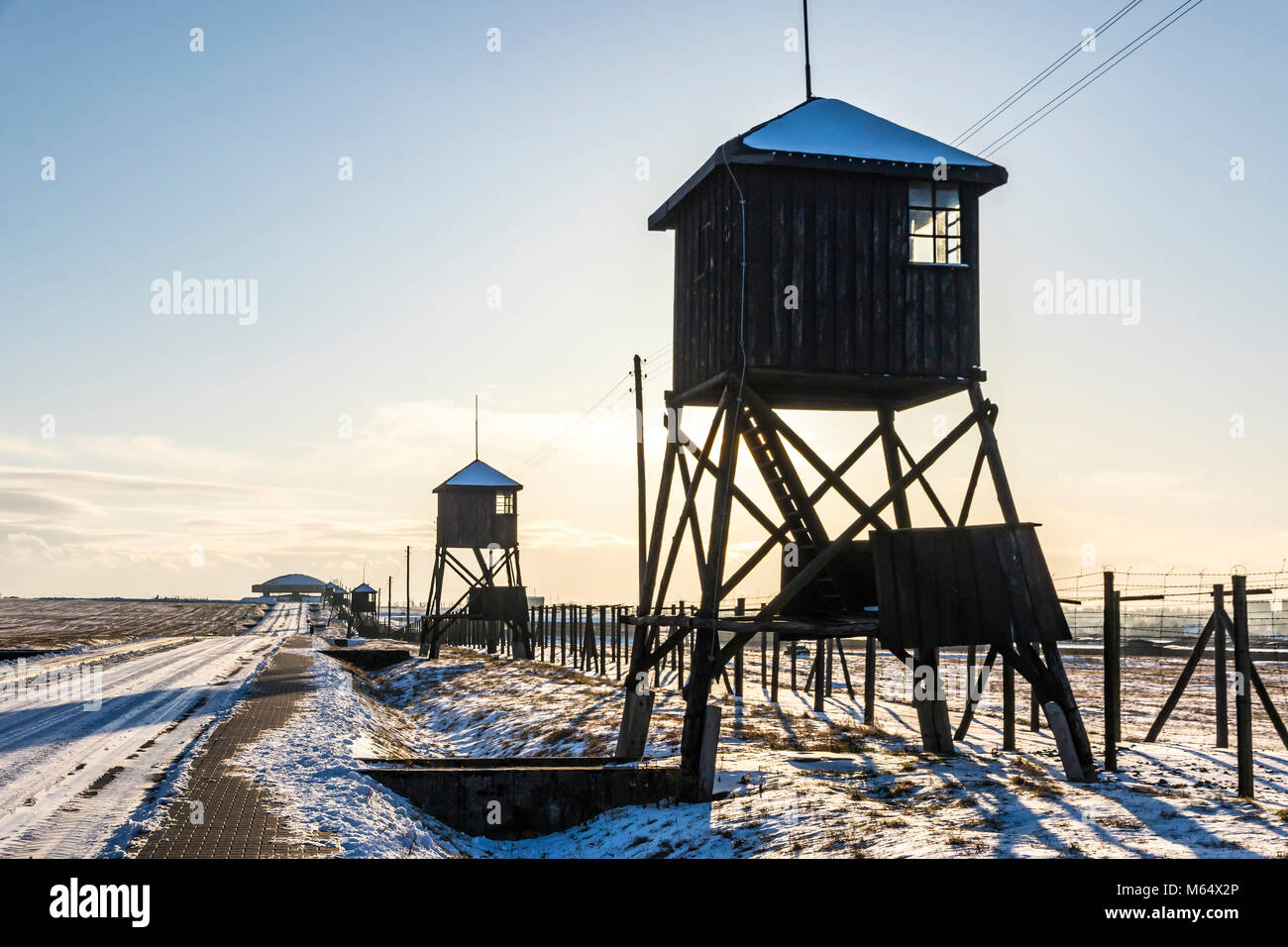 Majdanek in Lublin, Polen Stockfoto
