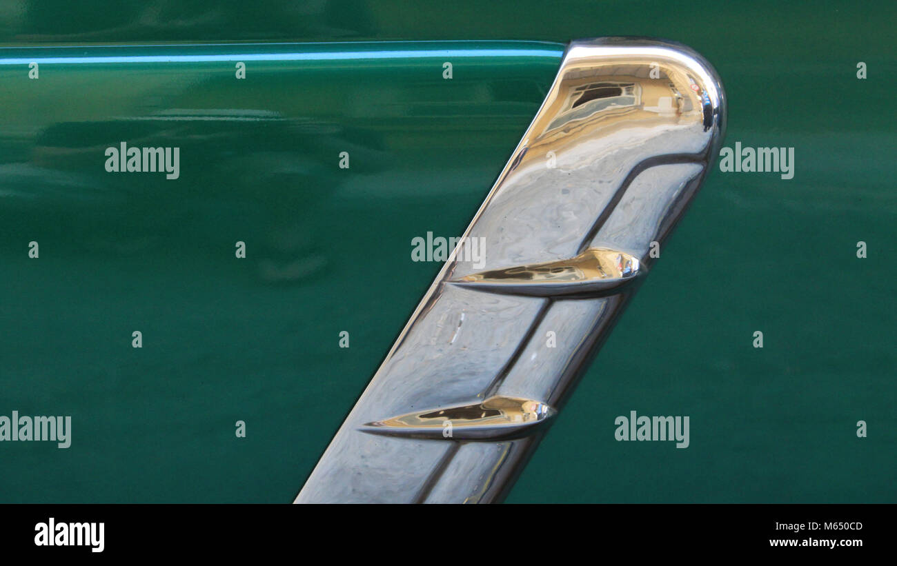 Havanna-Oldtimer Stockfoto