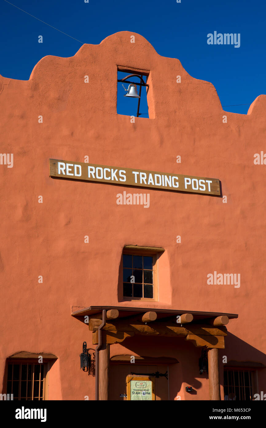 Red Rocks Trading Post, Red Rocks Park, Jefferson County, Colorado Stockfoto