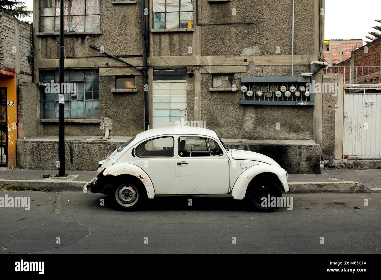 Volkswagen Käfer in Mexiko. Stockfoto