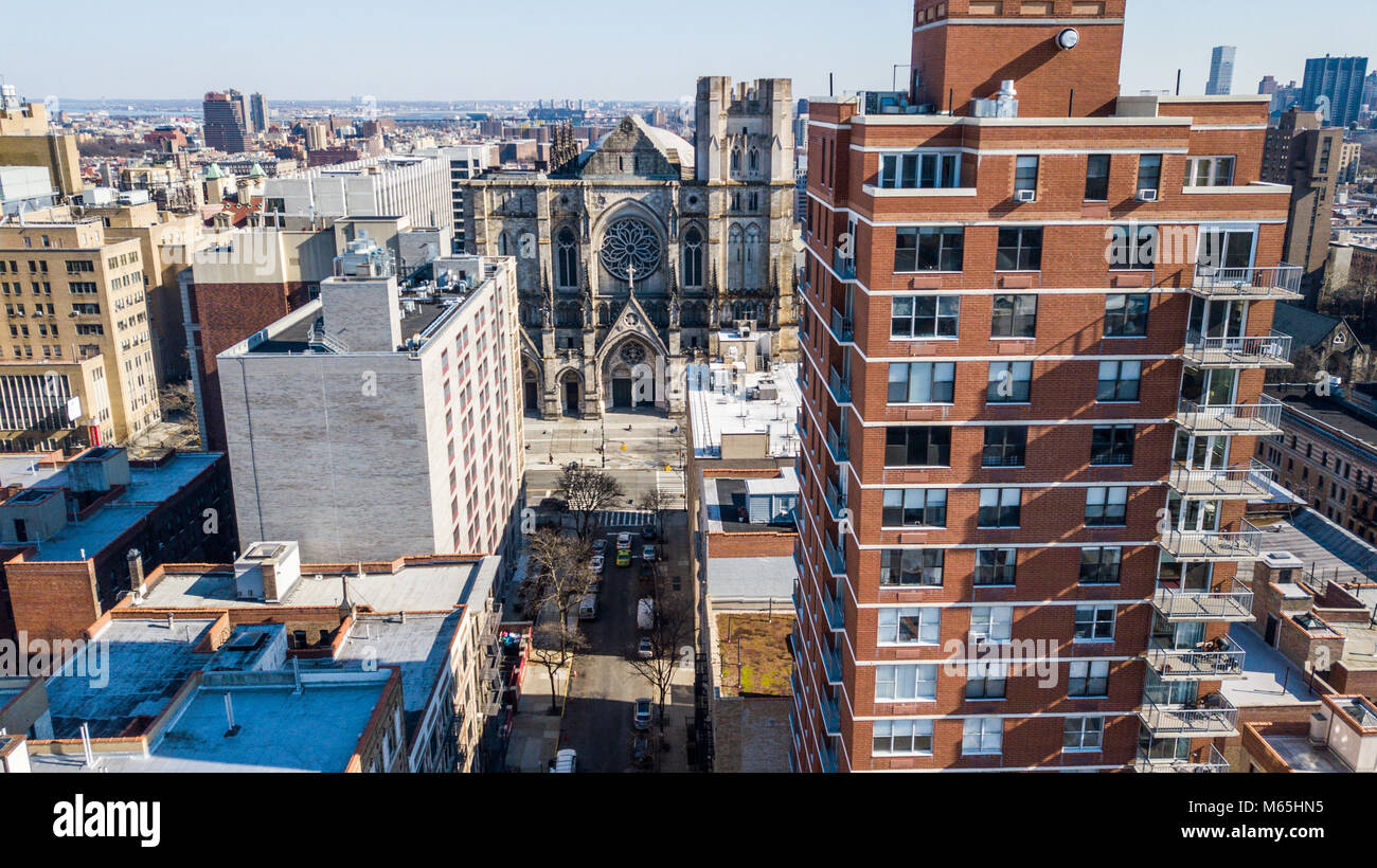 Kathedrale des Heiligen Johannes des Göttlichen, Upper West Side, Manhattan, New York City, USA Stockfoto