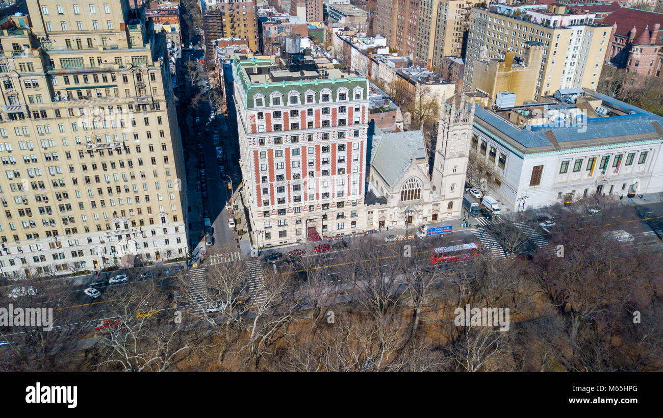 Kenilworth Apartments, 151 Central Park West, Manhattan, New York, NY10023 Stockfoto