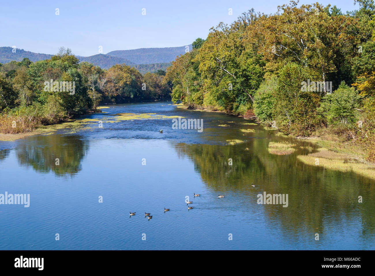 West Virginia, Appalachia Greenbrier County, Alderson, Greenbrier River