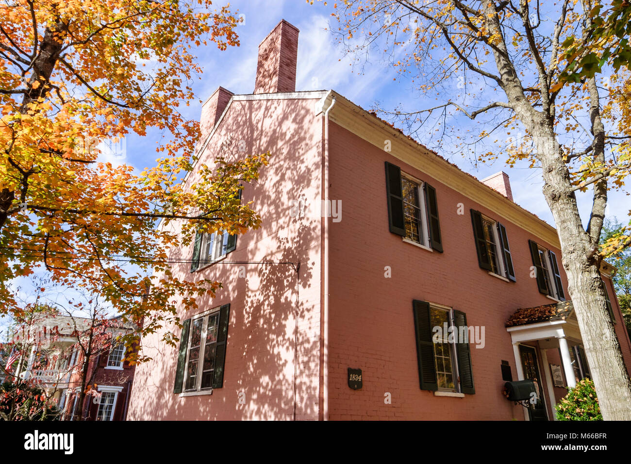 West Virginia Greenbrier County, Lewisburg, Washington Street, Rundgang, Greenbrier County Library, Buch, Bücher, Sammlung, Lesen, Wissen, Studium, Resea Stockfoto