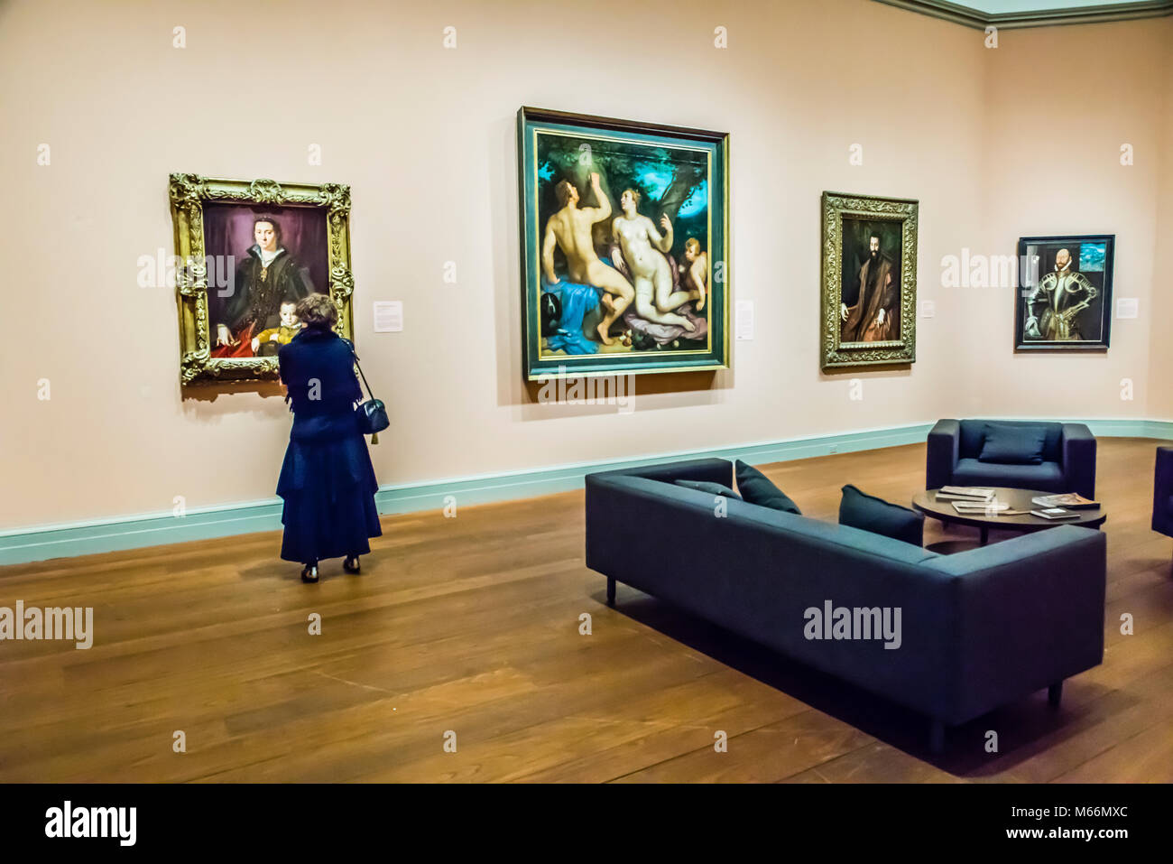 Worcester Art Museum_Worcester, Massachusetts, USA Stockfoto