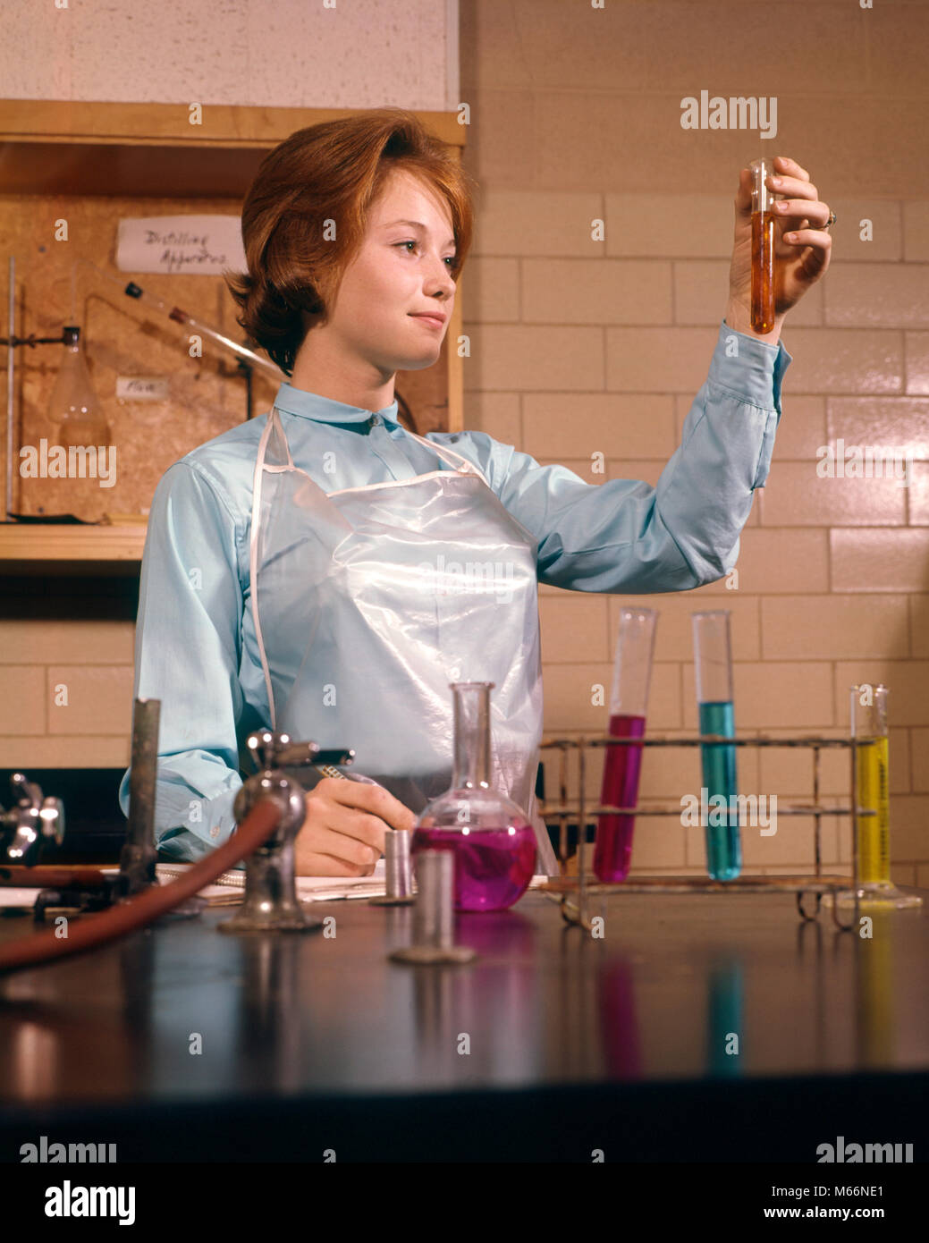 1960 COED STUDENTIN CHEMIE LABOR LABOR IM REAGENZGLAS WISSENSCHAFT BILDUNG - KS2088 HAR 001 HARS KAUKASISCHEN CHEMIE RÖHRCHENTEST EXPERIMENT FRAUEN IM LABOR NUR EINE PERSON PLATZ KOPIEREN, halbe Länge JUGENDMÄDCHEN DRINNEN VERTRAUEN NOSTALGIE 13-15 Jahre 16-17 JAHRE BESETZUNG ENTDECKUNG UNIVERSITÄTEN WISSENSCHAFTLICHE FORTSCHRITTE ANLASS WACHSTUM HIGH SCHOOL HIGH SCHOOL HÖHERE BILDUNG TEENAGED HOCHSCHULEN VORAN ERFORSCHUNG COED JUNGEN KAUKASISCHEN ETHNIE CHEM ALTMODISCHE PERSONEN WISSENSCHAFTEN Stockfoto