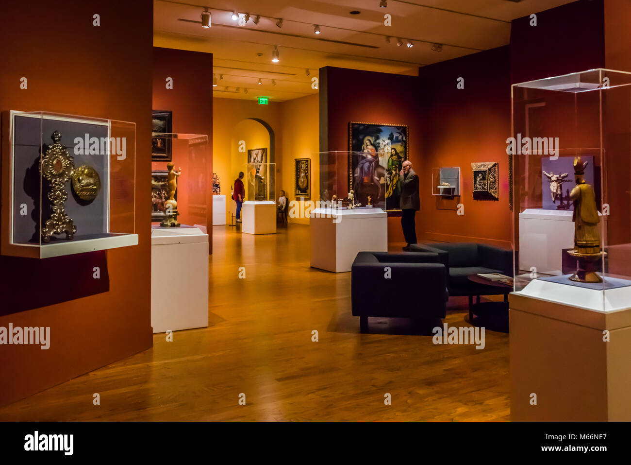 Worcester Art Museum Worcester, Massachusetts, USA Stockfoto