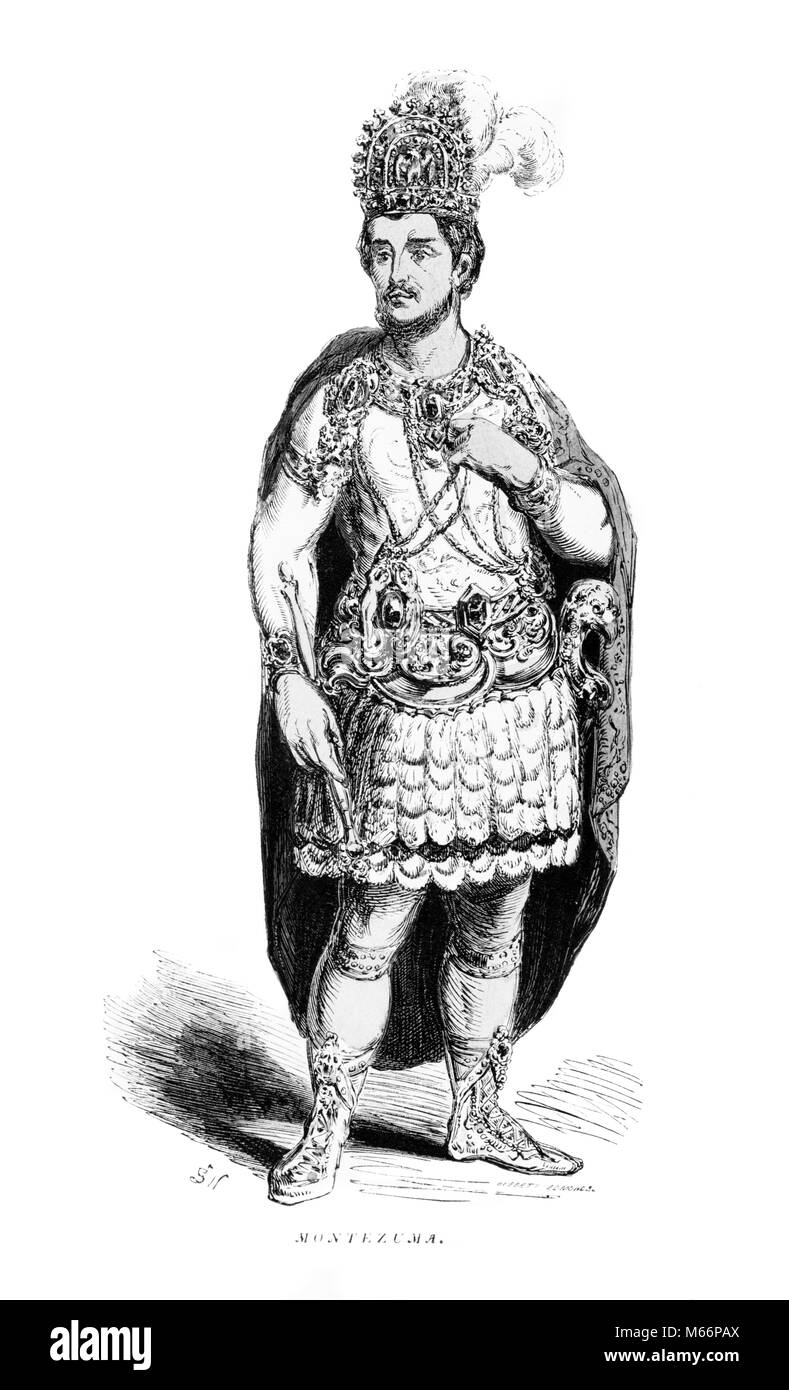 1520 GRAVUR PORTRAIT Native American Indian aztekische Kaiser MONTEZUMA II IN MEXIKO getötet während der spanischen Eroberung von Cortez-q 67218 CPC 001 HARS KAISER MÄNNER 1466 1500 S 1520 B&W SCHWARZ UND WEISS ERFASST MITTELAMERIKA MITTELAMERIKANISCHE CONQUISTADOR CORTES HERNÁN CORTEZ BERÜHMTE PERSON INDIGENE GETÖTET MOCTEZUMA II MONTEZUMA MOTECUHZOMA MOTECUHZOMA XOCOYOTZIN MOTEUCZOMA ALTMODISCHE PERSONEN spanische Eroberung Stockfoto