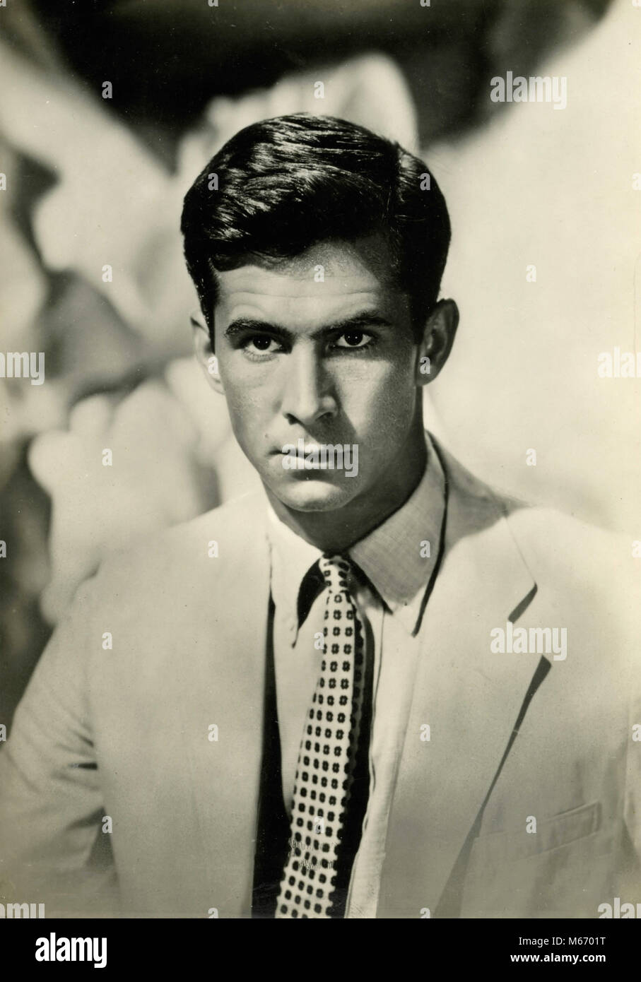 Amerikanischer Schauspieler Anthony Perkins, 1960er Jahre Stockfoto