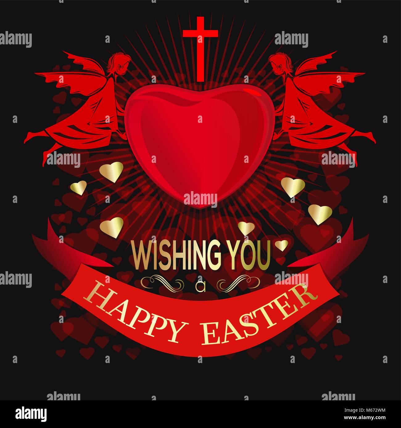 Jesus Love Heart Stock Vektorgrafiken Kaufen Alamy