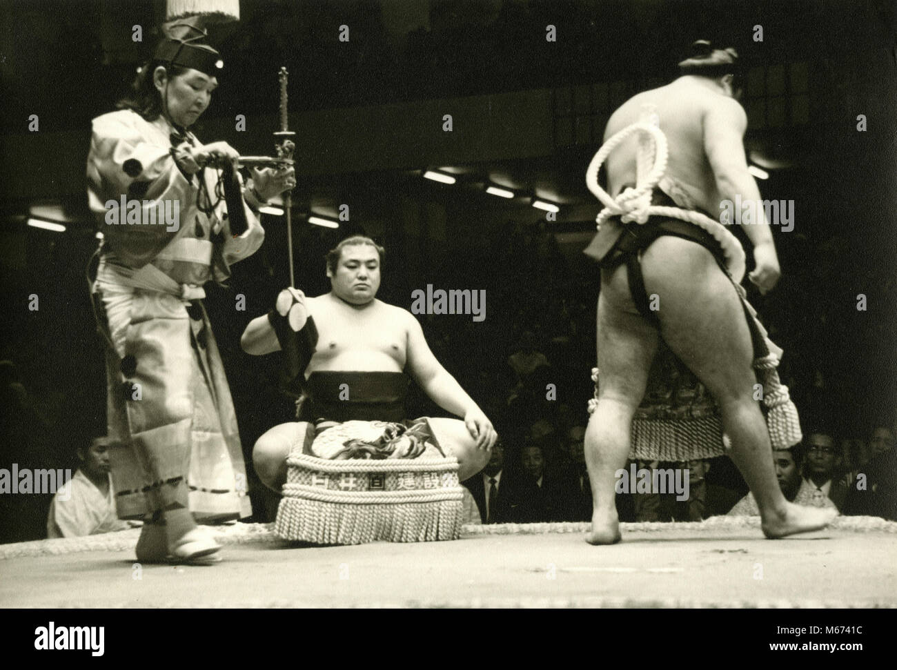 Sumo Ringen, Japan Stockfoto