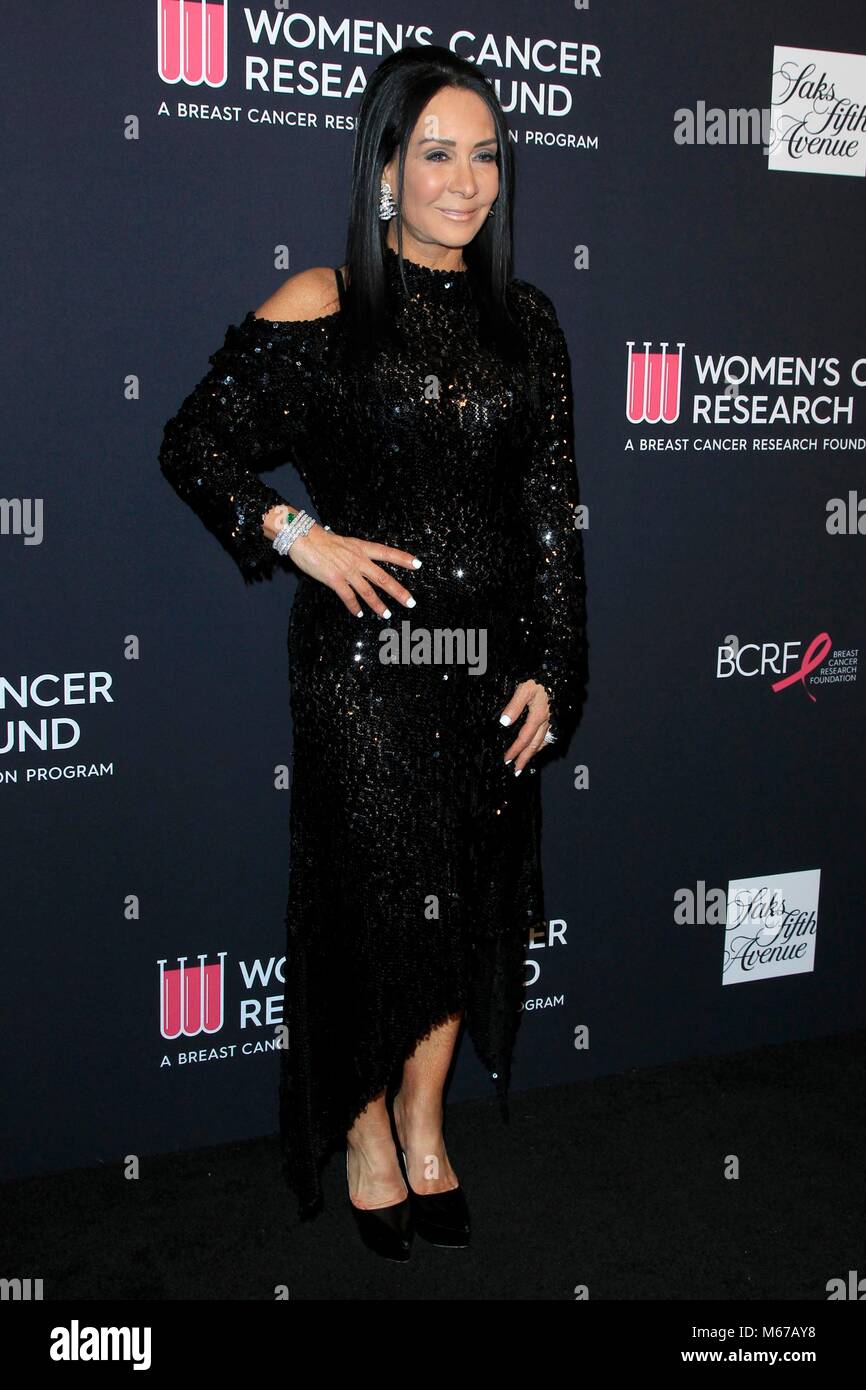 Zu einem unvergesslichen Abend im Beverly Wilshire Hotel am Februar 27, 2018 in Beverly Hills, CA bei der Ankunft für eine der unvergesslichen Abend Frauen Cancer Research Fund (WCRF) Benefizgala, Beverly Wilshire Hotel, Beverly Hills, CA Februar 27., 2018. Foto von: Priscilla Grant/Everett Collection Stockfoto