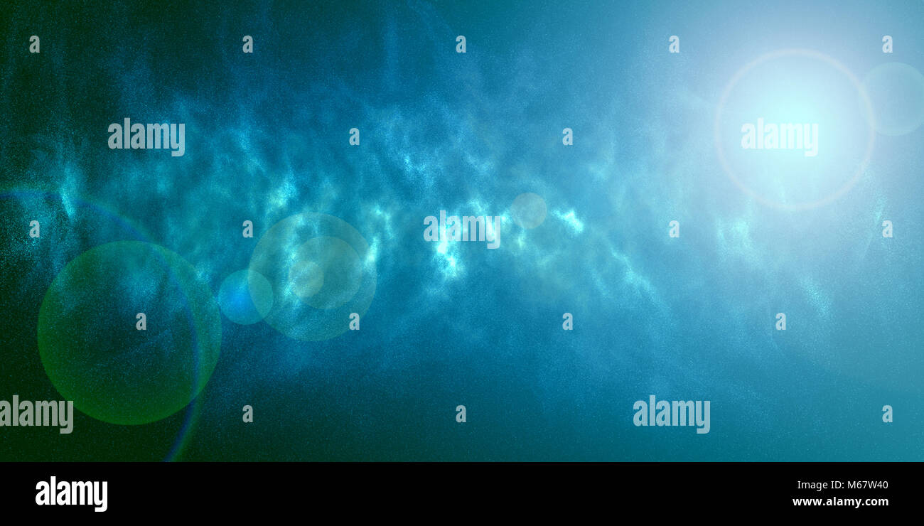 Universum raum Sterne Galaxie abstrakt Hintergrund Stockfoto