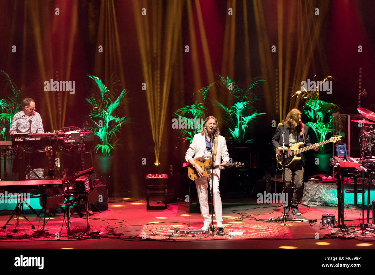 Roger Hodgson auf der Bühne anlässlich eines Konzerts im Monte Carlo Sporting Sommerfest auf 2017/08/10 Stockfoto