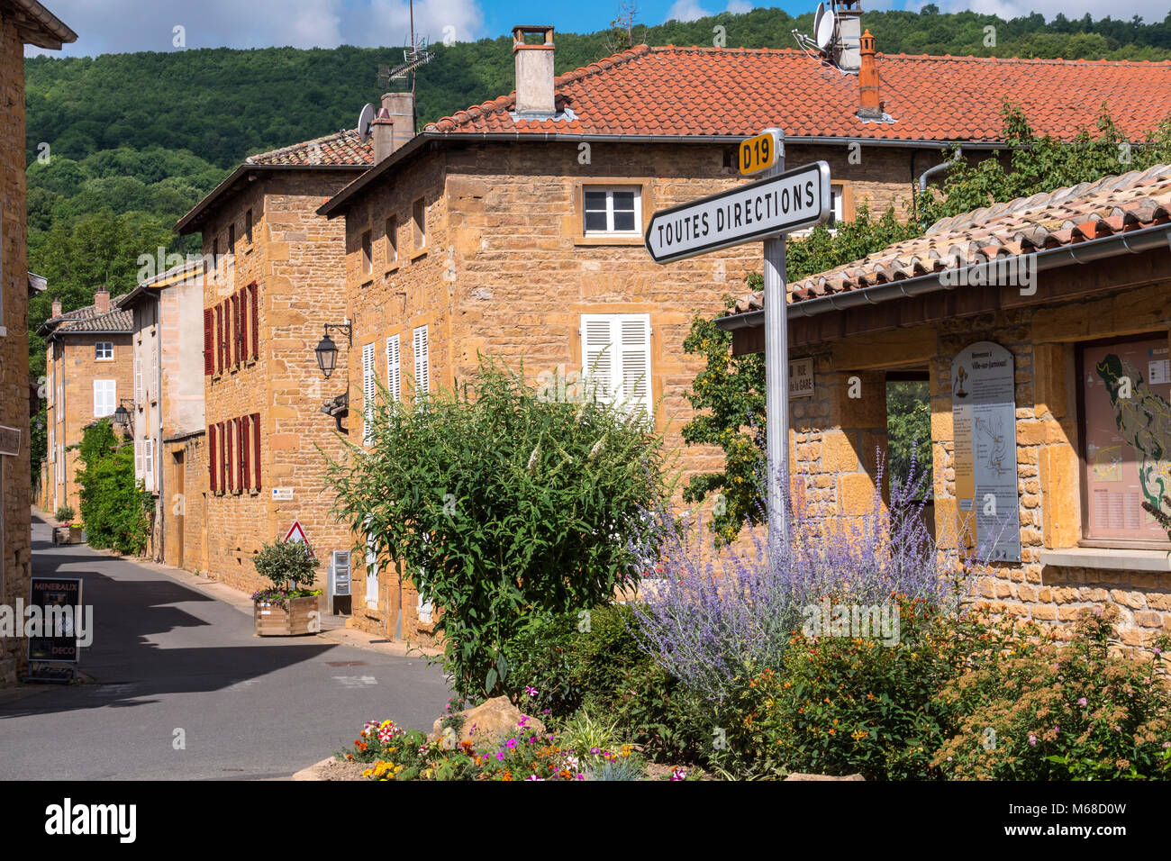 Ville sur Jarnioux Villefranche-sur-Saône Rhône Auvergne-Rh ône-Alpes Frankreich Stockfoto