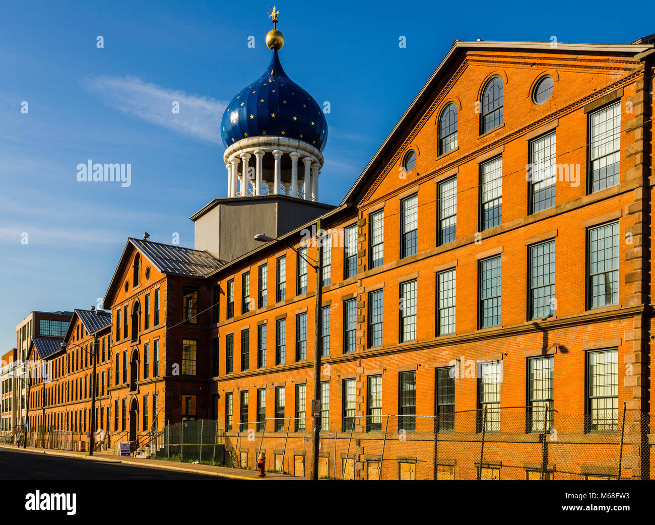 Colt Armory_Hartford, Connecticut, USA Stockfoto