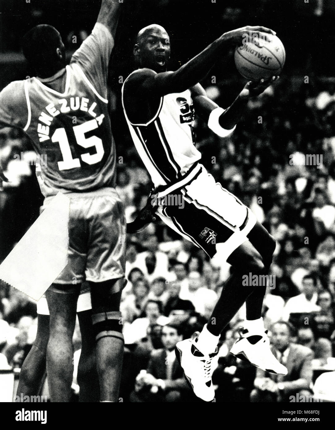 US-Basketballspieler Michael Jordan, 1993 Stockfoto