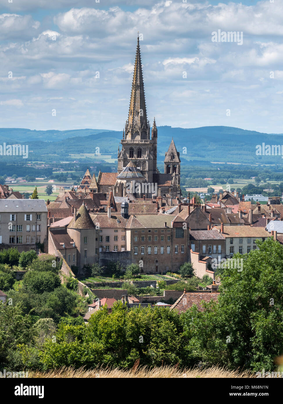 Kathedrale Saint-Lazare Chalon-sur-Saone-et-Loire Bourgogne-Franche-Comte Frankreich Stockfoto