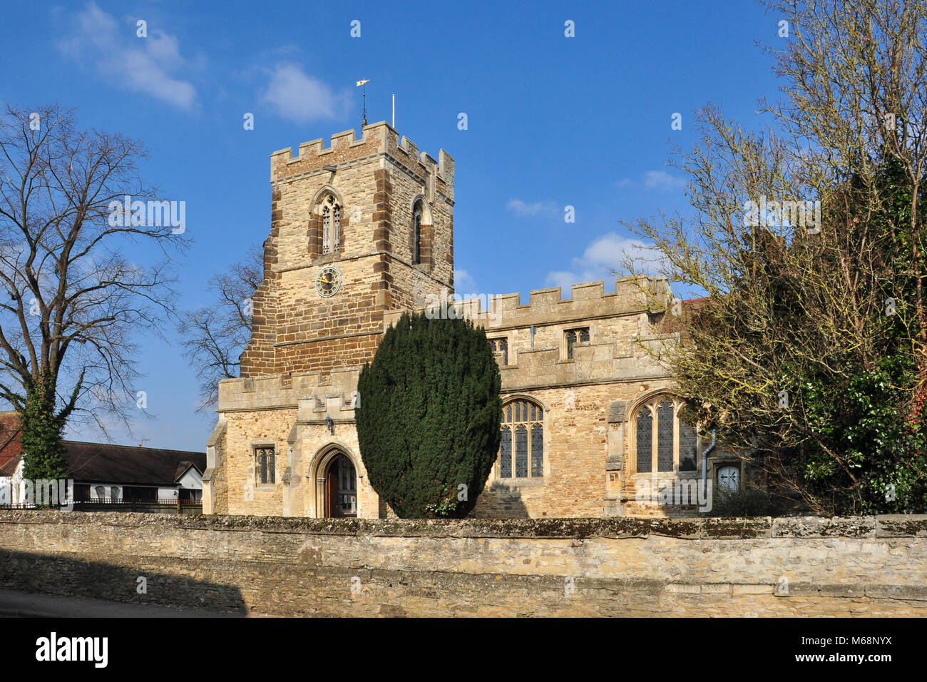All Saints Church, Cople, Bedfordshire, England, Großbritannien Stockfoto