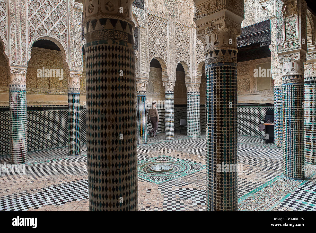 Medersa Abu al-Hassan, Verkauf, in der Nähe von Rabat, Marokko Stockfoto