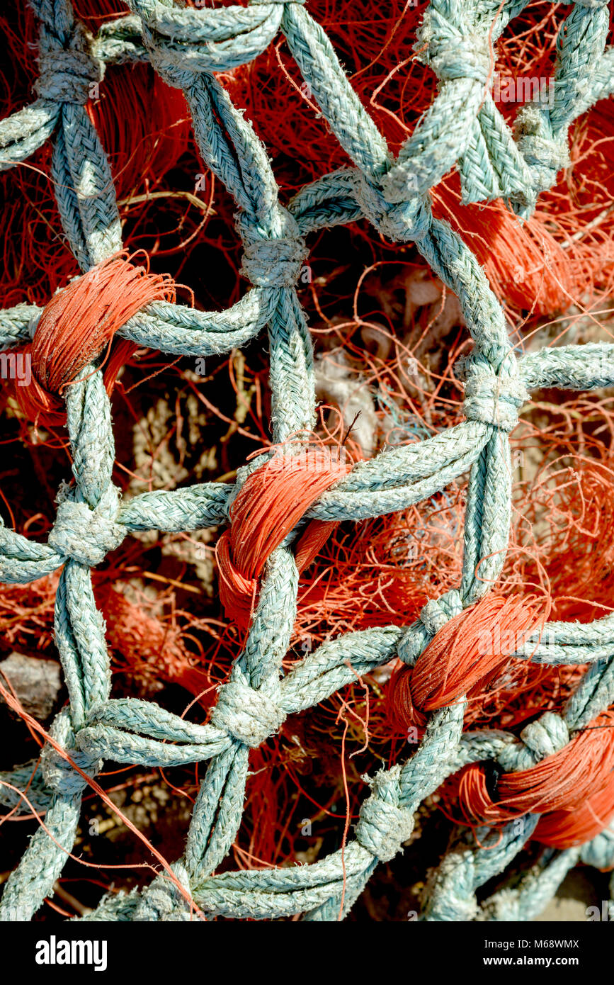 Detritus und Müll an Cefn Sidan, Pembrey, Carmarthenshire. Wales. UK. Stockfoto