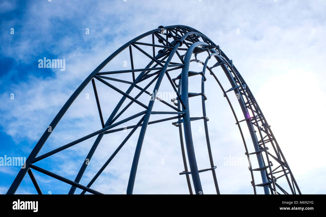 Blackpool Pleasure Beach Stockfoto