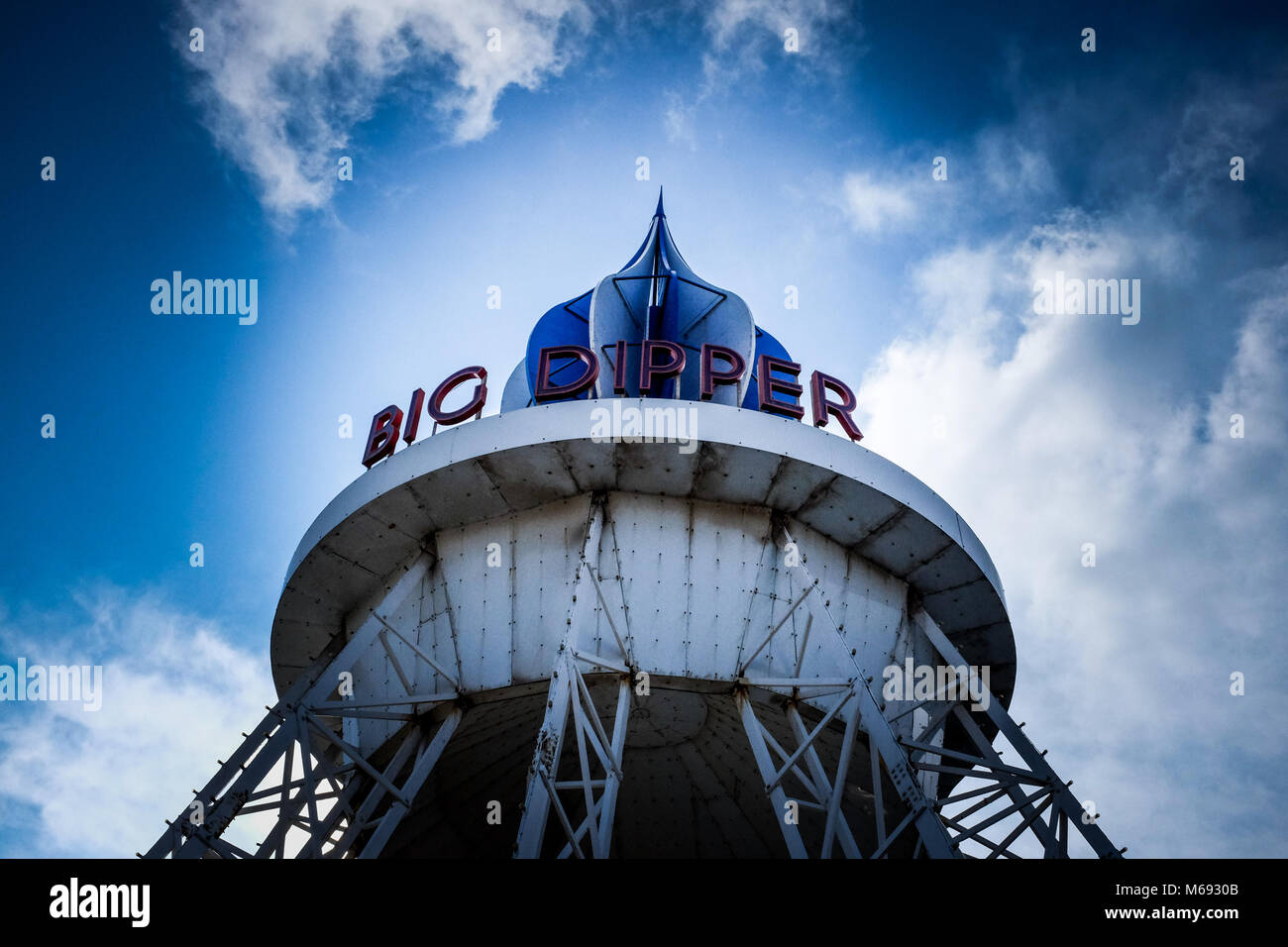 Blackpool Pleasure Beach Stockfoto