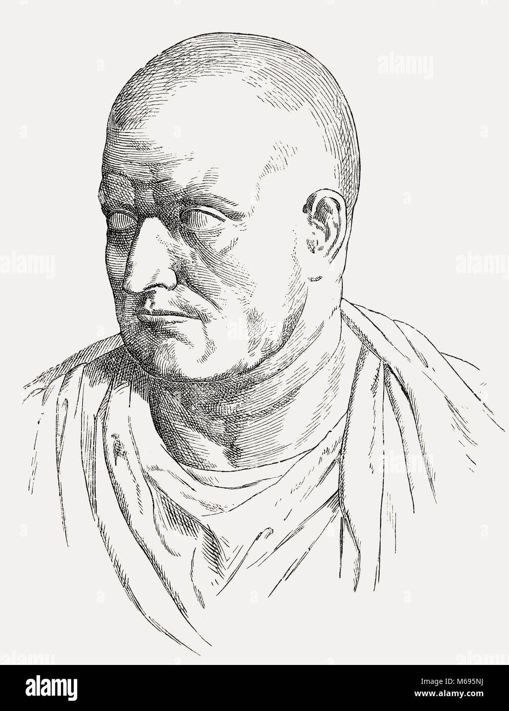 Publius Cornelius Scipio Africanus, 236 - 183 v. Chr., ein römischer General und späteren Konsul Stockfoto