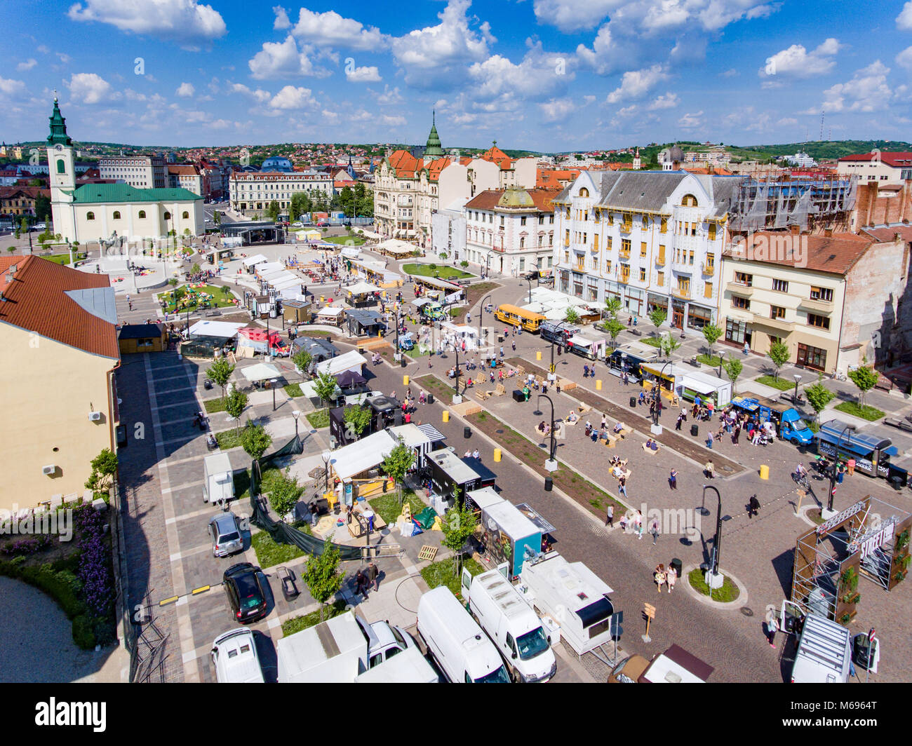 Oradea, Rumänien Stockfoto
