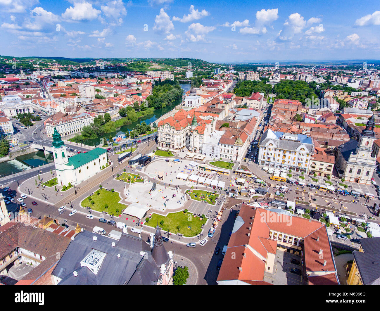 Oradea, Rumänien Stockfoto