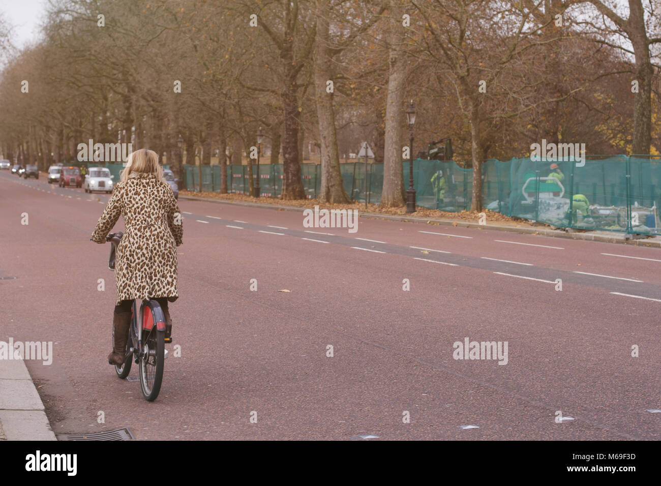 Reiten Fahrrad Stockfoto