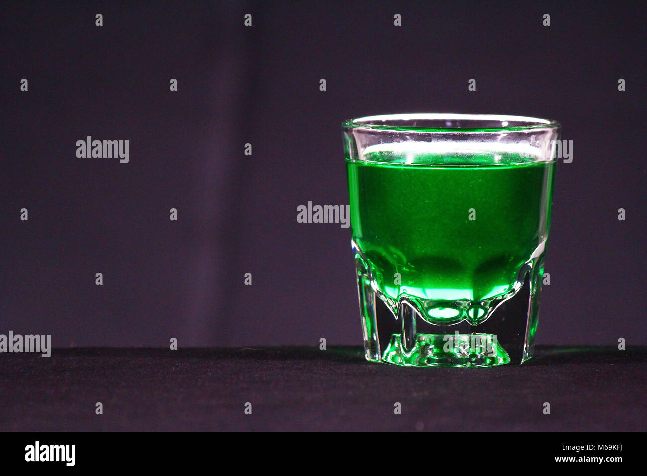 Grüne Getränke für St. Patricks Tag Stockfoto