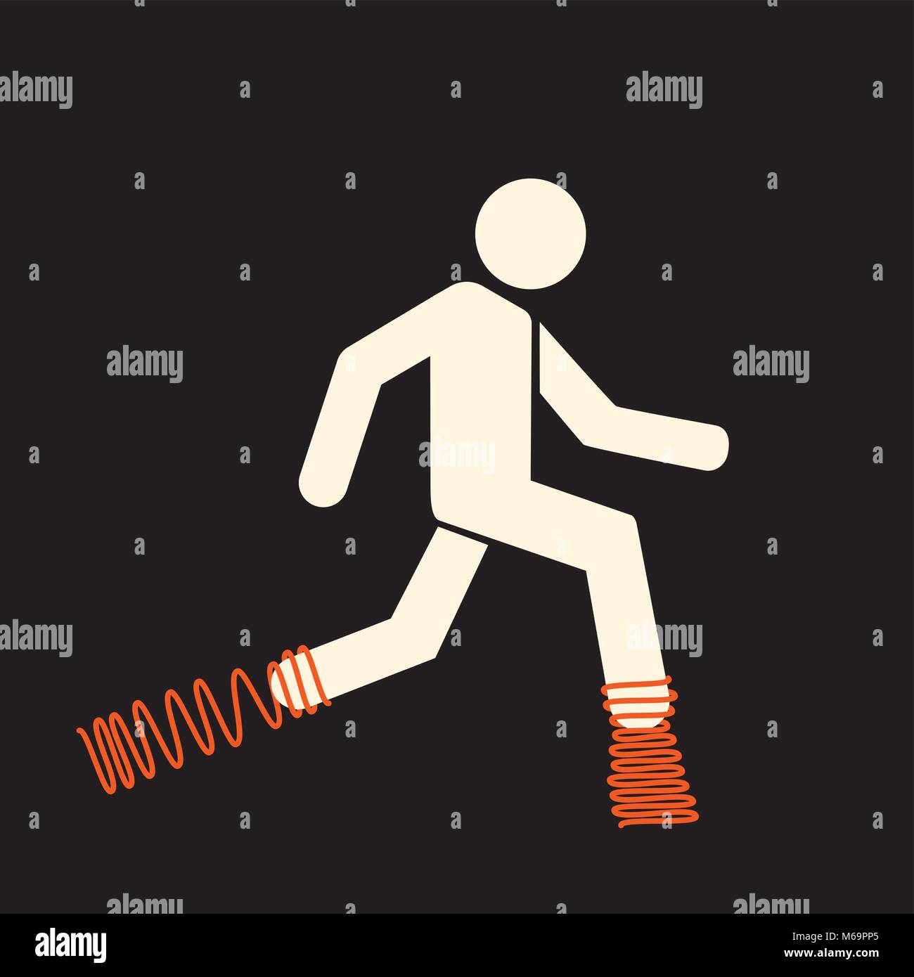 Kreative Vorteil schnell mit kreativen Ansatz Stock Vektor