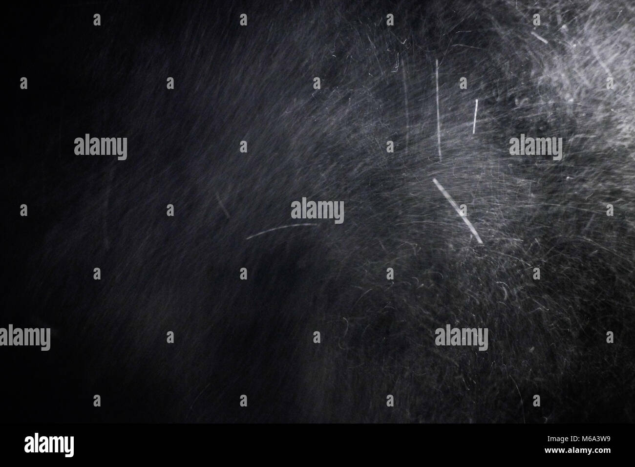 Bont Goch Aberystwyth, Ceredigion West Wales, 3:30, 2. Sep 2018. Schneeflocken durchgebrannt durch Sturm Emma mit Hilfe von das Tier aus dem Osten Credit: Giles W Bennet/Alamy leben Nachrichten Stockfoto