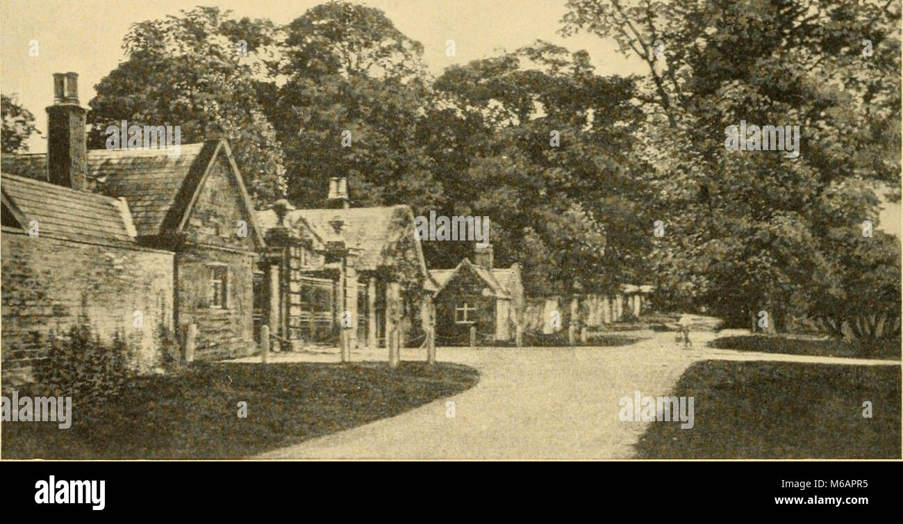 "Ein Besuch in der Heimat von Washingtons Vorfahren (1910) Stockfoto