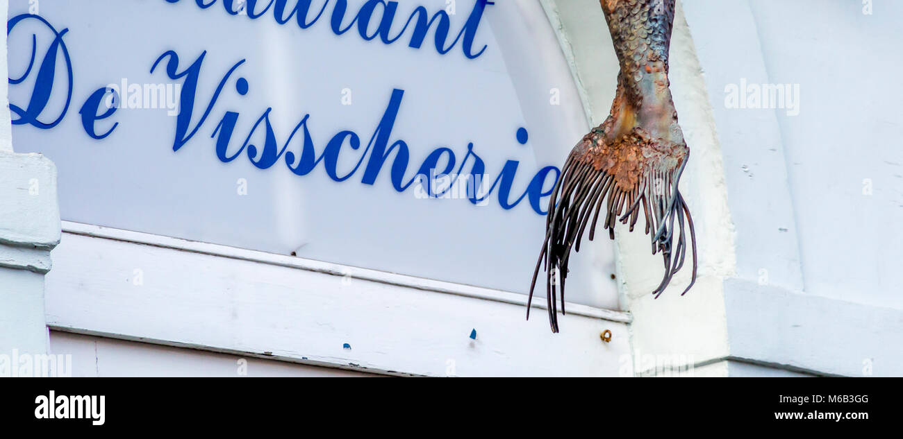 Restaurant De Visscherie Stockfoto