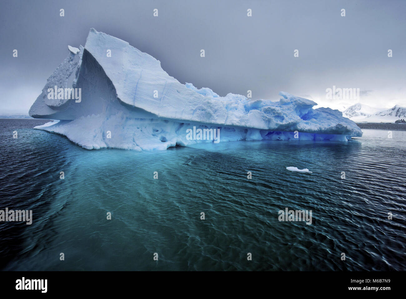 Eisberg-Antarktis Stockfoto