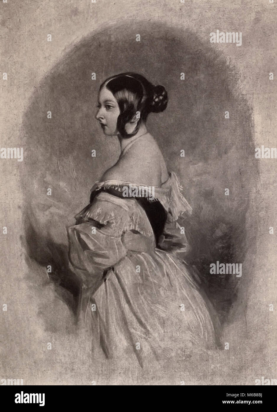 Königin Victoria im Alter von 20 Jahren Stockfoto