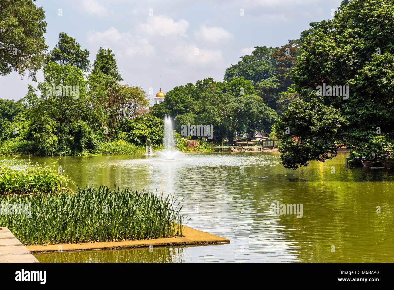 Präsidentenpalast der Republik Indonesien in Bogor, West Stockfoto