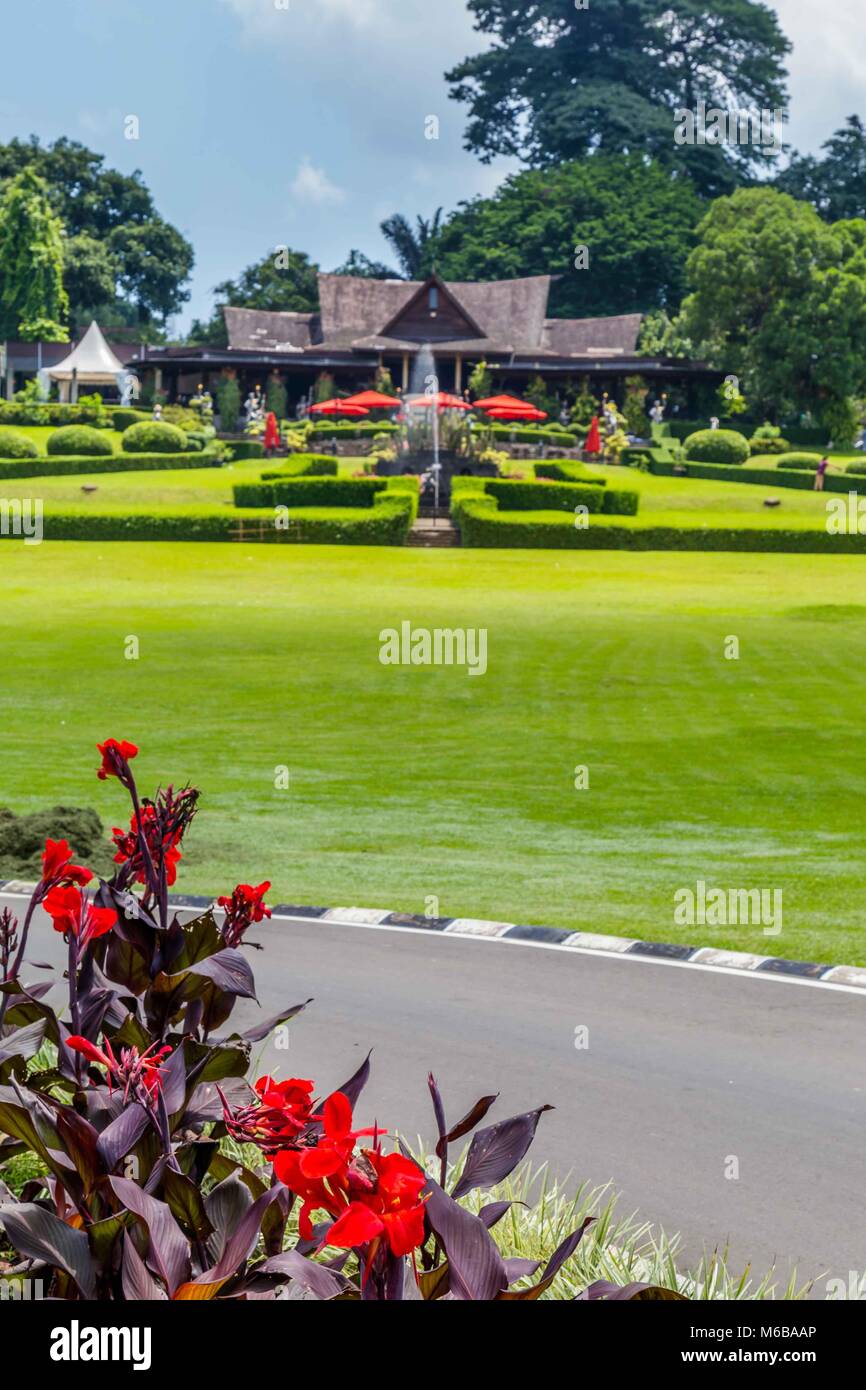 Botanische Gärten Kebun Raya in Bogor, West Java, Indonesien Stockfoto