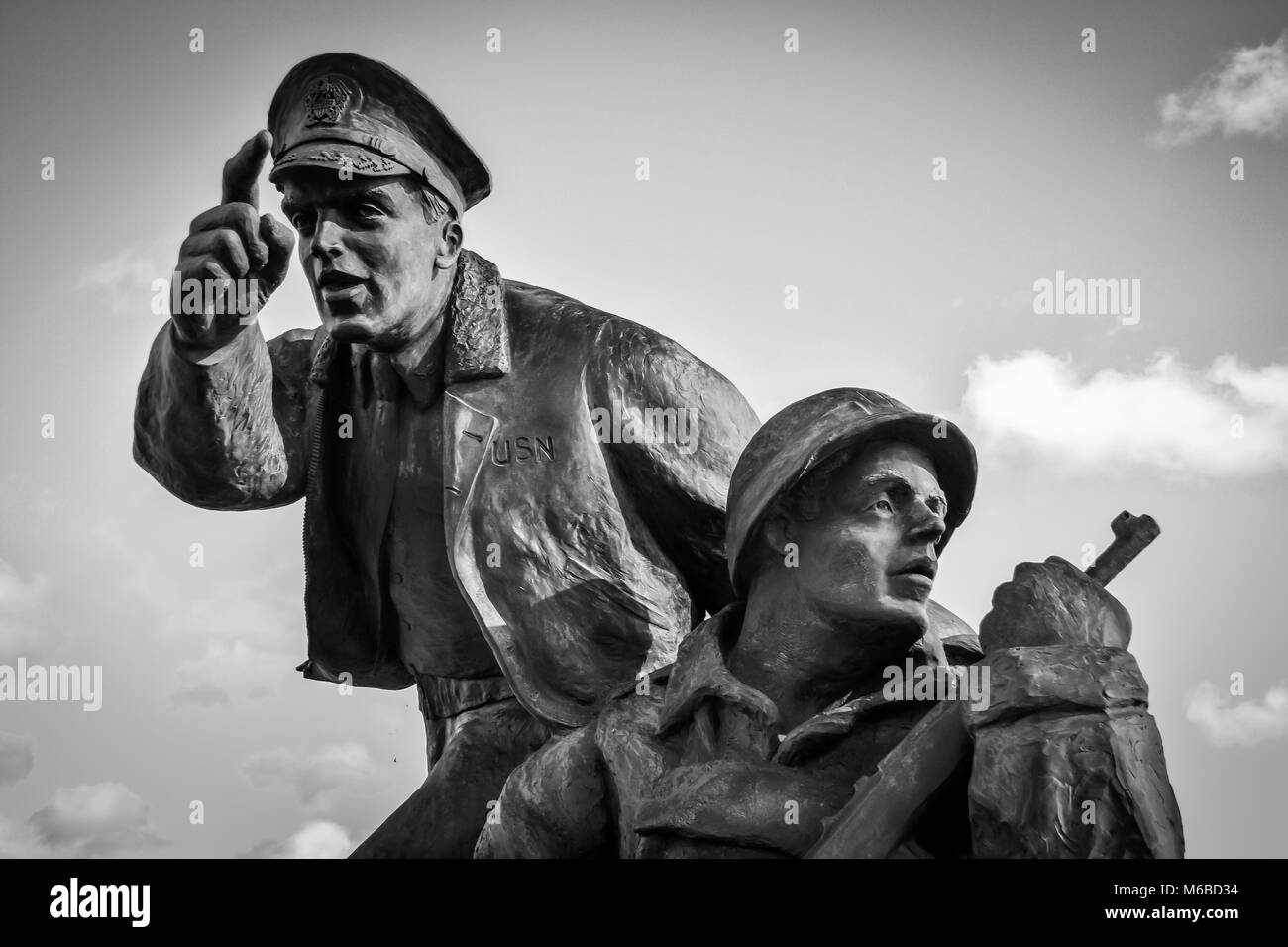 Amerikanischen Helden Stockfoto