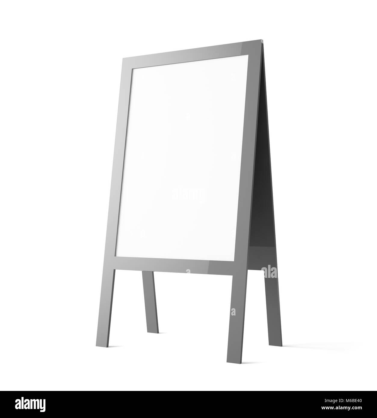 Werbung board Mock-up Stockfoto Werbung board Mock-up Stockfoto