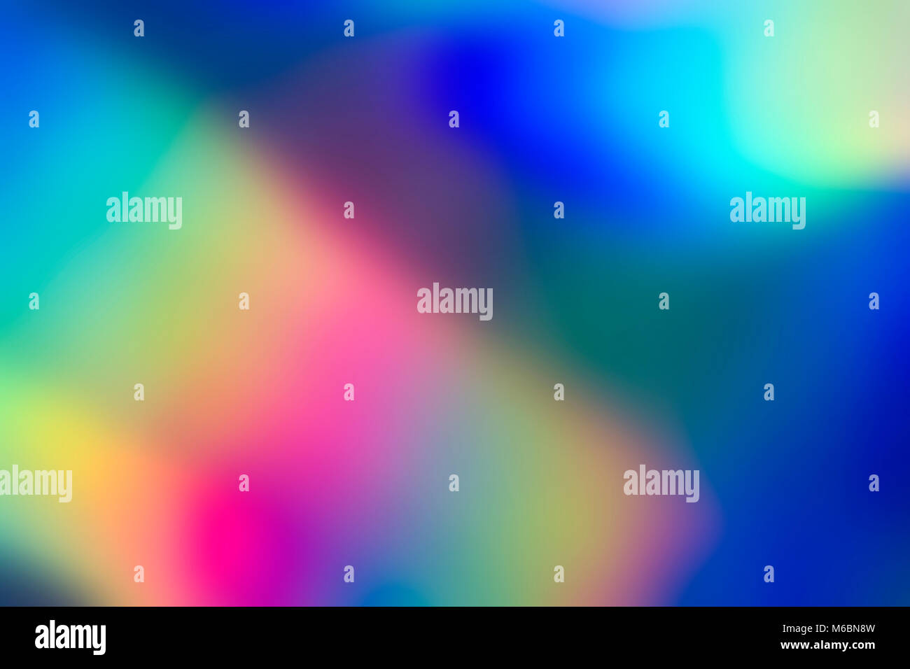 Spektrum abstrakt vaporwave holographische Hintergrund, trendigen bunten Kulisse in Pastelltönen Neon farbe. Für kreative Design Cover, CD, Plakat, Buch, Druckeni Stockfoto