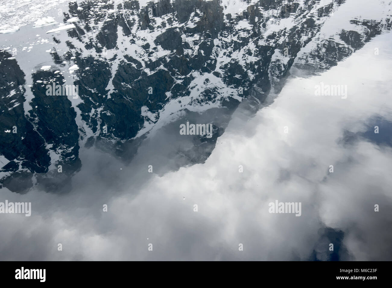 Lemaire-Kanal Antarktis Stockfoto