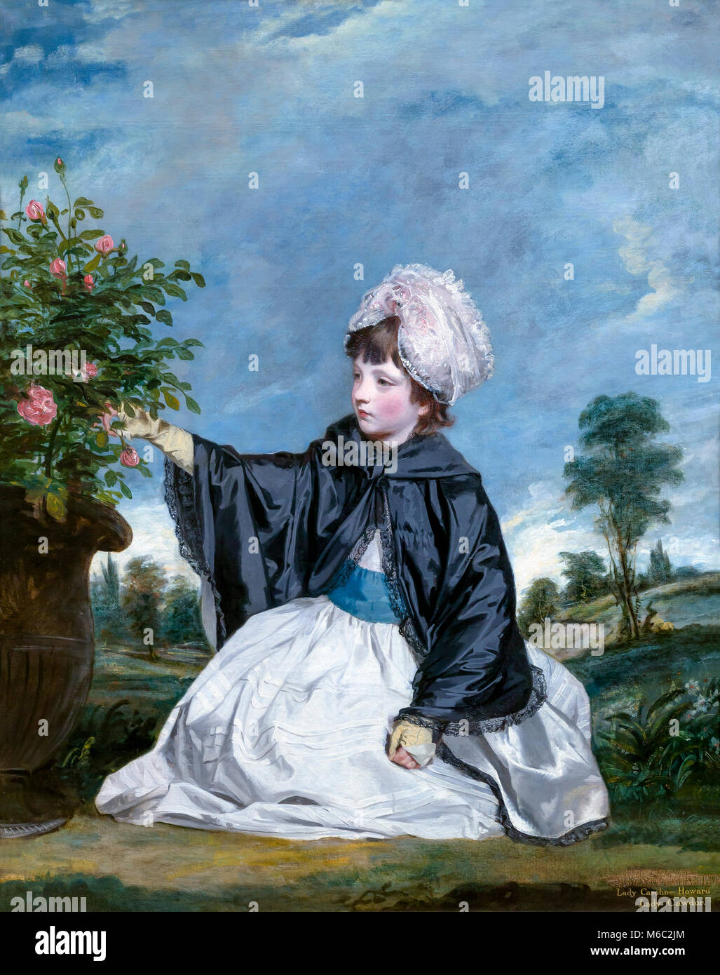 Lady Caroline Howard von Sir Joshua Reynolds, circa 1778 Nationalgalerie, Washington DC, USA, Nordamerika Stockfoto