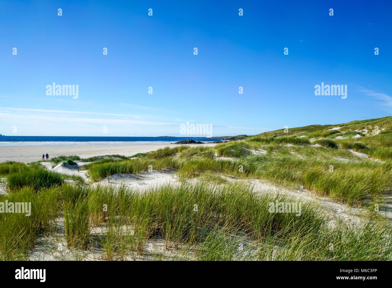 Narin Strand ist eine schöne große Strand im County Donegal Irland. Stockfoto